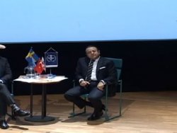 Egemen Bağış'a İsveç'te protesto