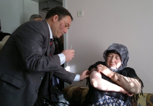 Ereğli'de umreciler aşı oldu