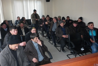 Mağdur seyyarlar MHP'yi ziyaret etti