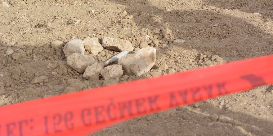 Konya'da tarlada bulunan mühimmat imha edildi