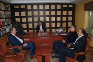 Rektör Görür'den Merhaba'ya ziyaret
