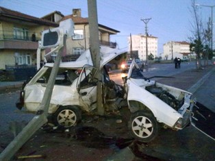 Beyşehir'de trafik kazası: 1 ölü