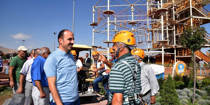 Muhtarlar Selçuklu’daki yatırımları gezdi