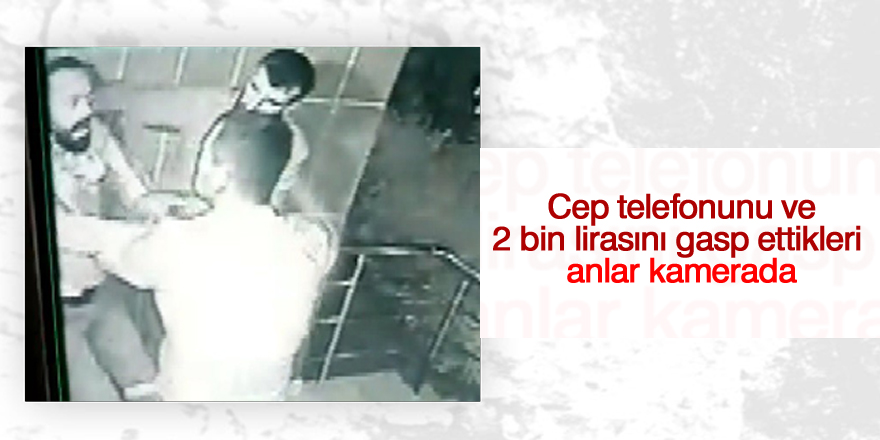 Gasp ve darp anı kamerada