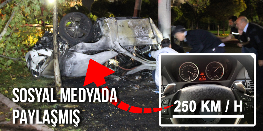 Hayatını kaybettiği yolu ölmeden dakikalar önce sosyal medyada paylaşmış