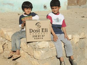 Dost Eli Derneğinin ismi kullanılarak satış yapılı
