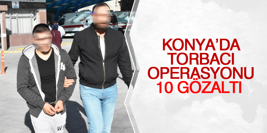 Konya'da uyuşturucu operasyonu