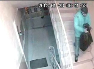 Ayakkabı hırsızı İşbaşında