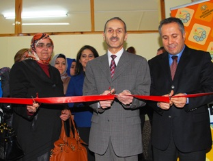KOMEK dönem sonu sergisi açıldı
