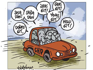 Akşam’dan CHP’yi en iyi anlatan karikatür