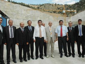 Bakan Cevdet Yılmaz, Mavi Tünel’i gezdi