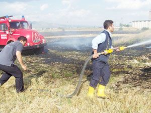 Organize Sanayi’de çıkan yangın korkuttu