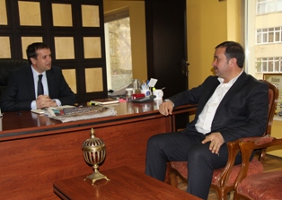 Mehmet Günbaş, Arslan'ı tebrik etti