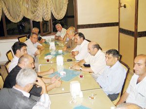 Doğanhisarlılar istişarede buluştu