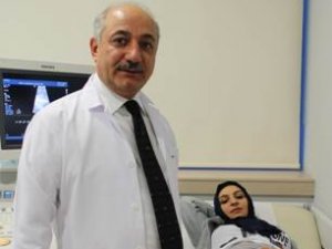 Miyom karnı açılmadan alındı