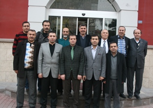 Mustafa Arslan'a tebrik ziyaretleri