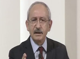 Kılıçdaroğlu konuşurken bir anda..