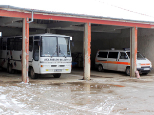 Belediyeye ait midibüs çalındı