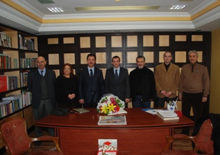 Mustafa Arslan'a tebrik ziyaretleri