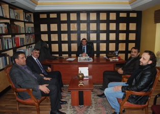 Mustafa Arslan'a tebrik ziyaretleri