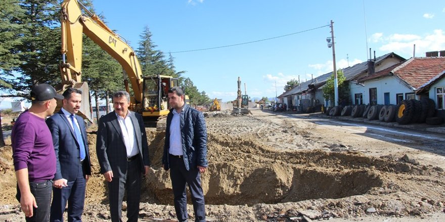 Seydişehir’de makine parkı hizmet binası yapımına başlandı