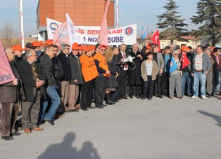 Taşeron tepkisi!
