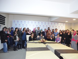 Erzurum'un güler yüzleri Konya'da