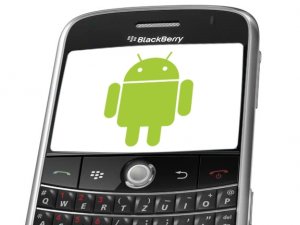 BlackBerry 10 Android kaynaklı uygulama kullanıyor
