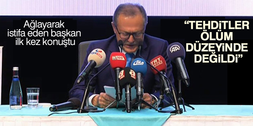 Ahmet Edip Uğur istifası sonrası ilk kez konuştu