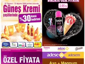 Adese’de yaz döneminde bol kampanya başladı