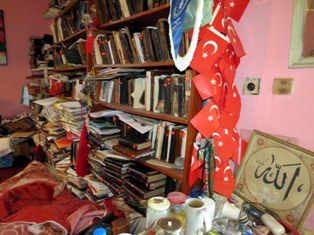 Kütüphane gibi ev!