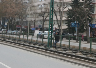 Nalçacı Caddesi'nde ölümüne geçiş!