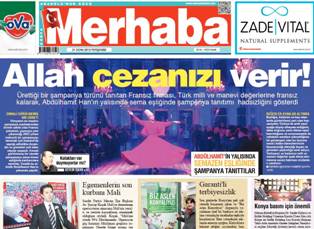 'Şampanyalı sema' mecliste
