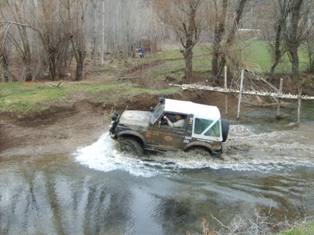 Off-road'cular Seydişehir'de