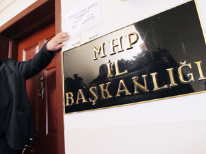 MHP Konya İl Teşkilatı kapatıldı