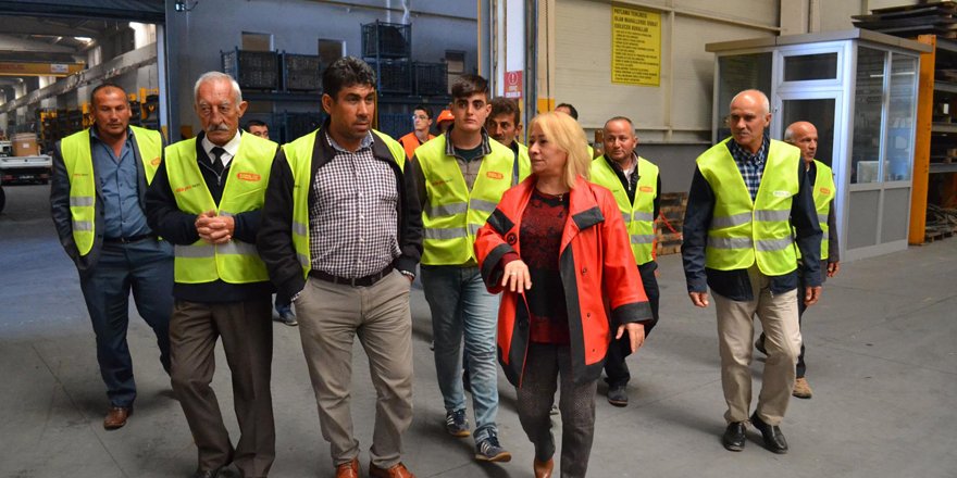 Kayserili çiftçiler Şakalak’ı gezdi