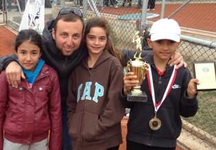 10 yaş Türkiye Kış Kupası Konyalı tenisçinin