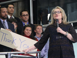 Clinton Obama'yı bile geride bıraktı