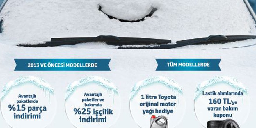 Toyota'dan kışa meydan okuyacak kampanya