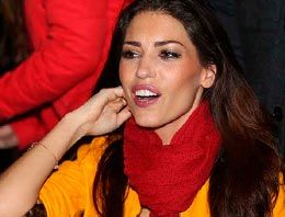 Sneijder'in eşinin Arena mutluluğu