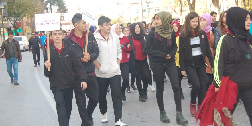 Konya’da Dünya Diyabet ve KOAH Günü yürüyüşü gerçekleşti