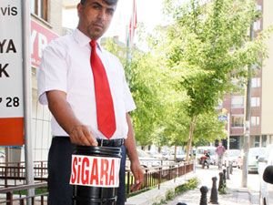 Sigara yasağı küllük sıkıntısına yol açtı