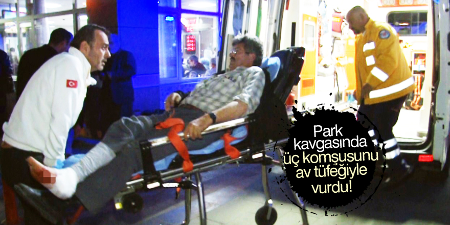 Komşular arasındaki kavga kanlı bitti: 3 yaralı