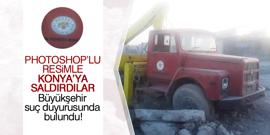 Büyükşehir suç duyurusunda bulundu