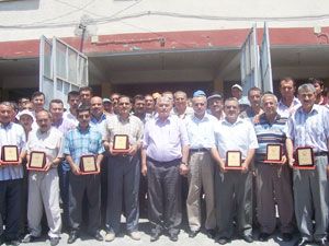 Karapınar Belediyesi personelini unutmadı