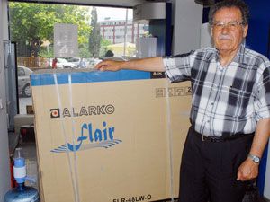 Artık evlere de klima taktırılıyor