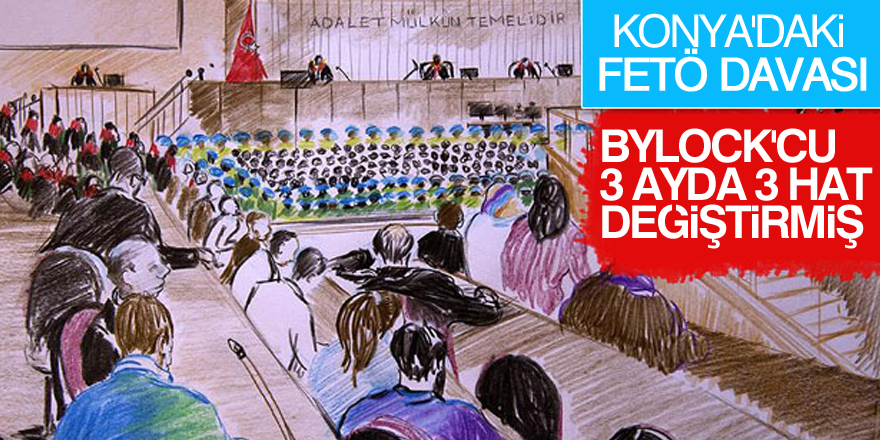 ByLock'cu 3 ayda 3 hat değiştirmiş