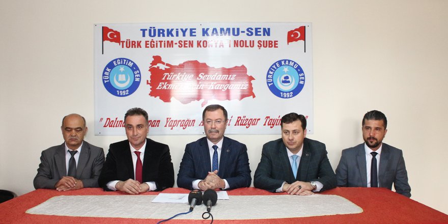 Türk Eğitim-Sen yeni yönetimini tanıttı