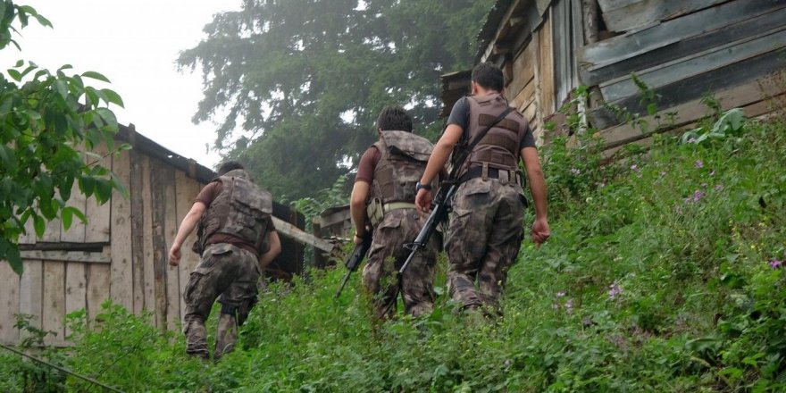 Giresun’da, PKK’lı teröristlerle sıcak temas