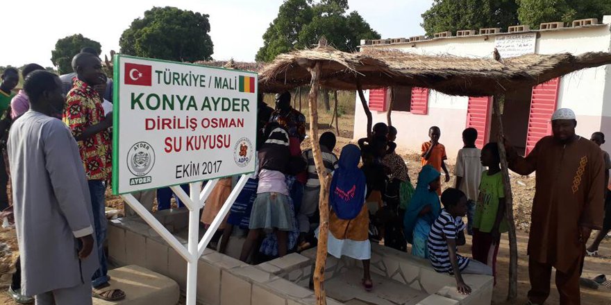 AYDER Afrika'ya umut oldu